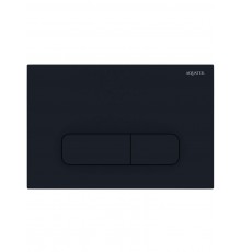 PNS-0000010 (002DQ) Панель смыва Черная матовая для INSP-0000001 Pneumo S (клавиши прямоугольная) PNS-0000010