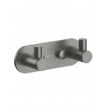 AQ4102BGM ЕВРОПА крючок двойной, оружейная сталь (шлиф. черный хром) AQ4102BGM