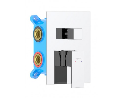 AQ1647CR ЛИБРА смеситель для ванны 3 режима (внешняя и скрытая часть) AQ1647CR