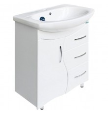 Тумба напольная Лира + Умывальник ЛАГУНА 65 SET_Лира/Лагуна-65