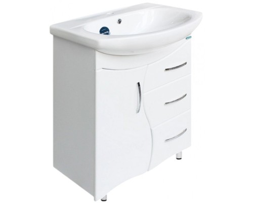 Тумба напольная Лира + Умывальник ЛАГУНА 65 SET_Лира/Лагуна-65