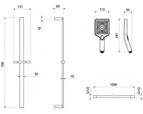 AQ1631MB ЛИБРА Set 3 в 1 (AQ1610MB+AQ1660MB+AQ2019MB) AQ1631MB