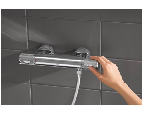 34827000 Grohtherm 1000 Performance Pro Термостат для душа внешнего монтажа 1/2 хром (замена 34776000) 34827000