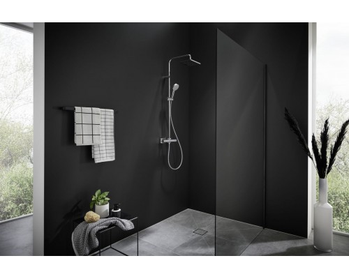 26319000 HG Vernis Shape Showerpipe 230 термостатическая душевая система 26319000