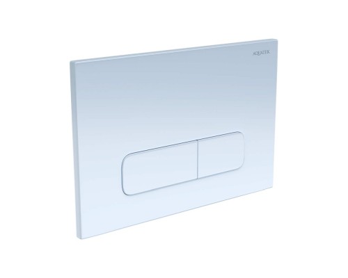 PNS-0000006 (002AQ) Панель смыва Белая глянец для INSP-0000001 Pneumo S (клавиши прямоугольная) PNS-0000006