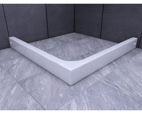 Поддон акриловый, квадрат, с ножками и съемной панелью. БЕЗ СИФОНА. 10010015 DPA-0000003