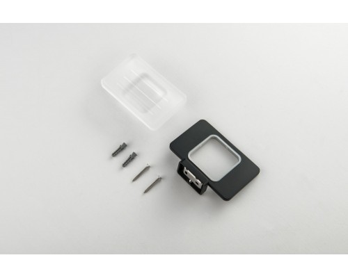 AQ4303MB ЛИБРА мыльница, матовый черный AQ4303MB