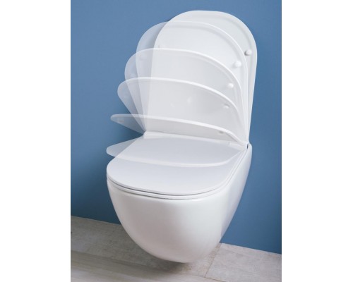 8.66E1.0.000.000.1 BASAL Combipack подвесной унитаз+сиденье SoftClose, быстросъемное 8.66E1.0.000.000.1