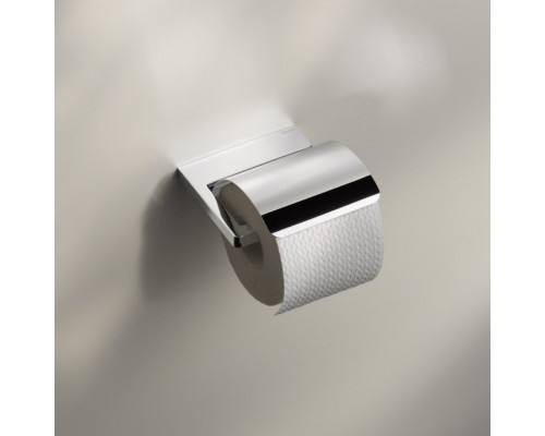 12760010000 COLLECTION MOLL Держатель туалетной бумаги с крышкой, для рулонов 100 мм., хром 12760010000