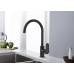AQ1282MB ОБЕРОН смеситель для кухни, матовый черный AQ1282MB