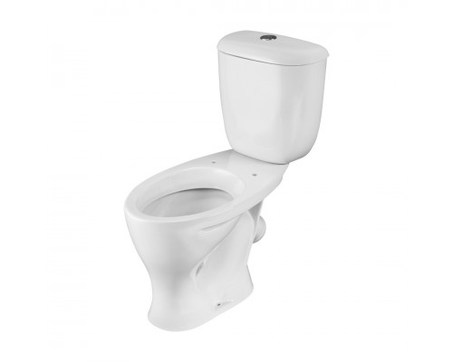 1P4017S0000BF Унитаз-компакт Воротынский белый, сидение полипропилен (арт. 188017S0020B0), кос вып 1.P401.7.S00.00B.F