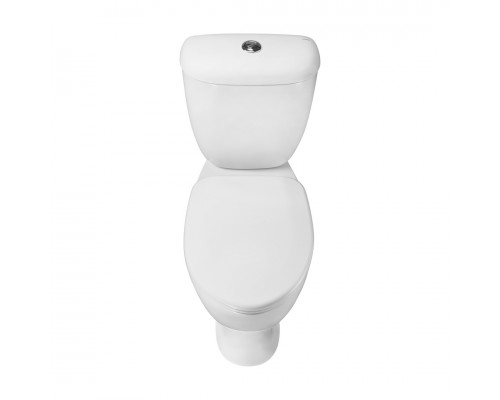 1P4017S0000BF Унитаз-компакт Воротынский белый, сидение полипропилен (арт. 188017S0020B0), кос вып 1.P401.7.S00.00B.F