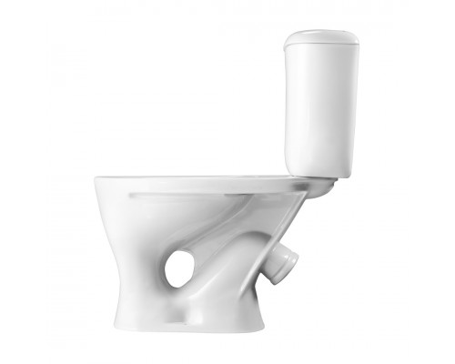 1P4017S0000BF Унитаз-компакт Воротынский белый, сидение полипропилен (арт. 188017S0020B0), кос вып 1.P401.7.S00.00B.F