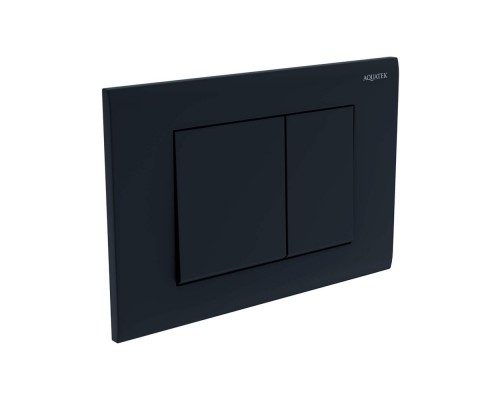 PNS-0000005 (001DQ) Панель смыва Черная матовая для INSP-0000001 Pneumo S (клавиши квадрат) PNS-0000005