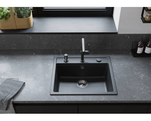 72808670 HG M54 Talis 270 смеситель для кухни с вытяжным душем матовый черный 72808670