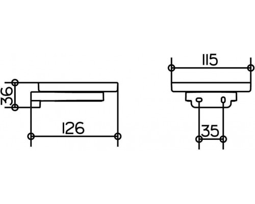 12755019000 COLLECTION MOLL Мыльница настенная из хрустального стекла, держатель хром 12755019000