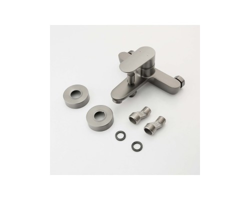 AQ1840BGM НИКА смеситель для ванны, оружейная сталь AQ1840BGM