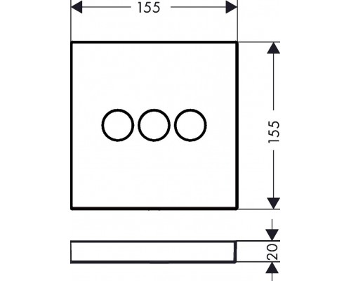 15764000S Set HG Select запорный/переключающий вентиль на 3 потр. (15764000+01800180) 15764000S