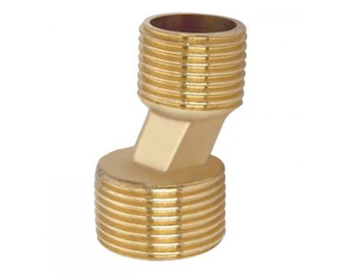 Комплект 2шт.: вентиль квадрат г/ш 3/4х1/2, эксцентрик 3/4х1/2, отражатель 3/4, цвет хром AQ 2020CH