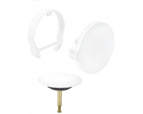 725815 Visign MT5 комплект накладок (розетка, крышка с аэратором, клапан) для Multiplex Trio, белый, модель 6161.01 725815