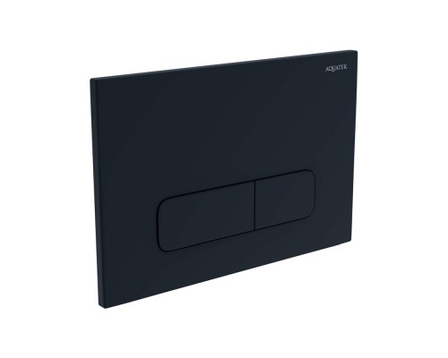 PNS-0000010 (002DQ) Панель смыва Черная матовая для INSP-0000001 Pneumo S (клавиши прямоугольная) PNS-0000010