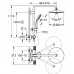 27615002 Euphoria 260 Душевая система с термостатом для душа, 9.5 л/мин, хром (замена 27615001) 27615002