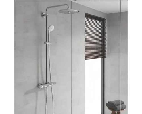 27615002 Euphoria 260 Душевая система с термостатом для душа, 9.5 л/мин, хром (замена 27615001) 27615002
