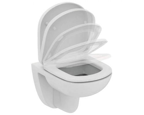 T328801+T679901 Tempo Унитаз подвесной, короткая проекция c крышкой T679901 T328801+T679901