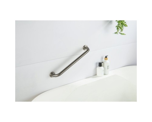 AQ4995BGM поручень 450 мм, оружейная сталь (шлиф. черный хром) AQ4995BGM