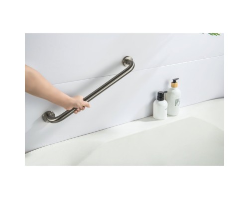 AQ4995BGM поручень 450 мм, оружейная сталь (шлиф. черный хром) AQ4995BGM