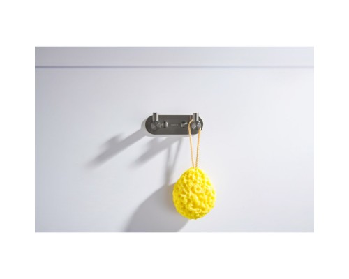 AQ4102BGM ЕВРОПА крючок двойной, оружейная сталь (шлиф. черный хром) AQ4102BGM