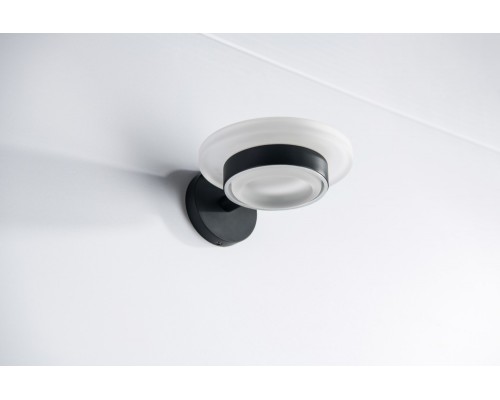 AQ4103MB ЕВРОПА мыльница, матовый черный AQ4103MB