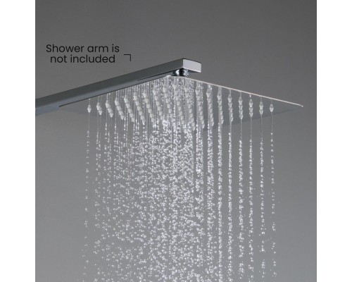 AQ2072CR квадратный верхний душ 2502502 мм AQ2072CR