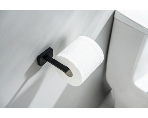 AQ4308MB ЛИБРА бумагодержатель, матовый черный AQ4308MB