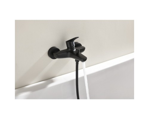 AQ1140MB БЕТТА смеситель для ванны, матовый черный AQ1140MB