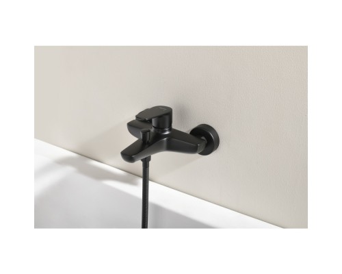 AQ1140MB БЕТТА смеситель для ванны, матовый черный AQ1140MB