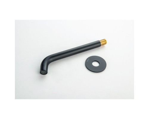 AQ1341MB ЕВРОПА излив для ванны 220 мм, матовый черный AQ1341MB