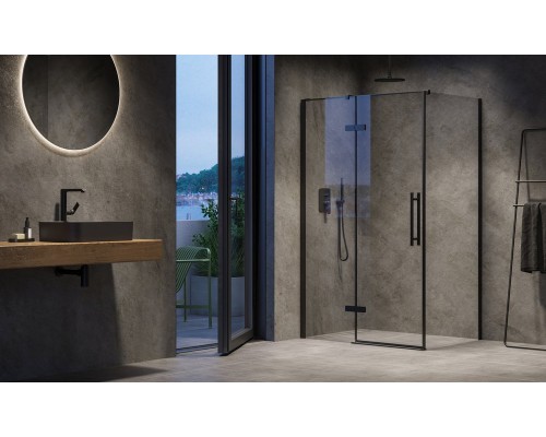 COPS-90 хром + Транспарент, душевая стенка X9VV70A00Z1