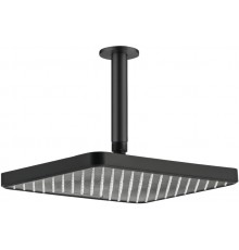 AQ2071MB прямоугольный верхний душ потолочный 305х205х25 мм, матовый черный AQ2071MB