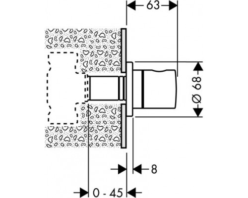 15972000S52 Set HG запорный вентиль (15972000+15973180) 15972000S52