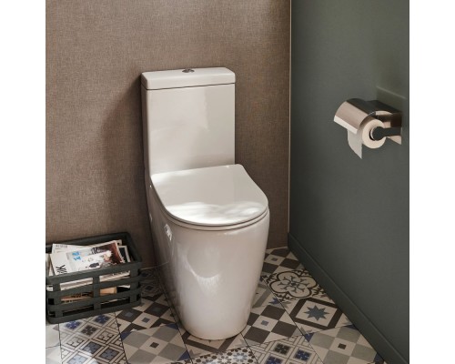 E33127-0 Aleo / Soprano тонкое сиденье из термодюропласта с микролифтом и металлическими креплениями, легкое снятие E33127-0