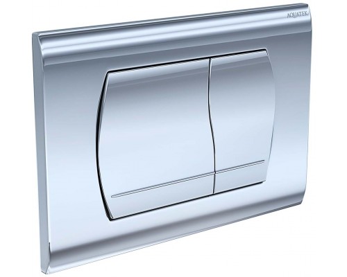 KDI-0000047 (021B) Панель смыва Хром глянец (клавиши прямоугольные) KDI-0000047