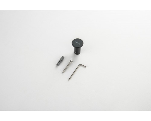 AQ4401MB ЛИРА крючок, матовый черный AQ4401MB