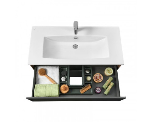 1A2582K1AJA00 Набор: 1A258201AJA00 Тумба-умывальник Сохо 100 Дуб Веллингтон/ 1WH501627 РаковинаЭлина 100 1A2582K1AJA00