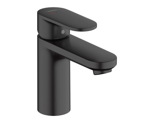 71580670 HG Vernis Blend смеситель для раковины 100,без донного клапана матовый черный 71580670