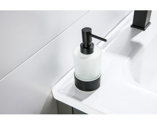 AQ4429MB ЛИРА дозатор настольный, матовый черный AQ4429MB