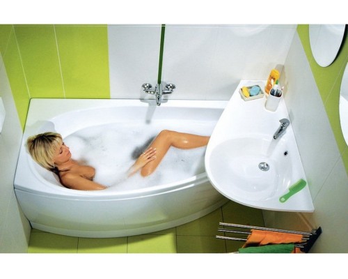 Ванна AVOCADO 150 правая, белая CS01000000