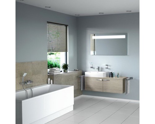 K077801 Strada умывальник 60 см, 1 отверстие под смеситель, с отверстием перелива, с монтажным шаблоном, без крепежа K077801