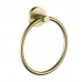 AQ4112BG ЕВРОПА полотенцедержатель кольцо, шлиф. золото AQ4112BG