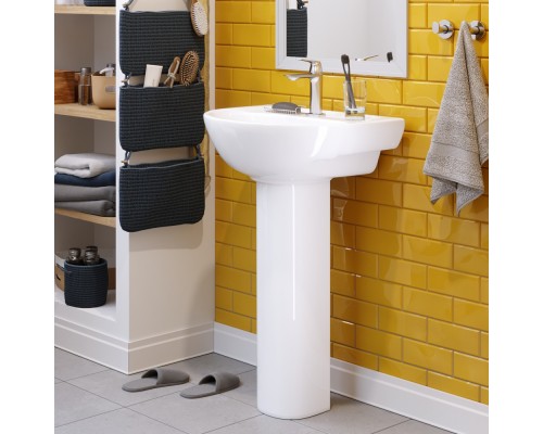 ЭТАЛОН 55 Умывальник (WB.PD/Etalon/55-C/WHT.G/S1) WB.PD/Etalon/55-C/WHT.G/S1